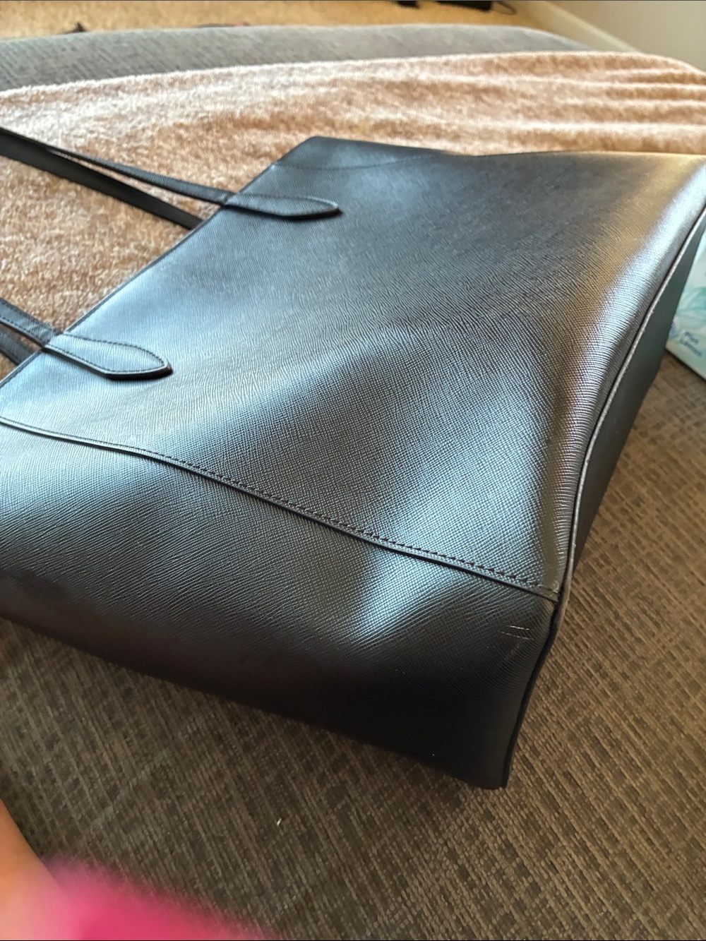 Kate Spade Black Saffiano Leather Tote